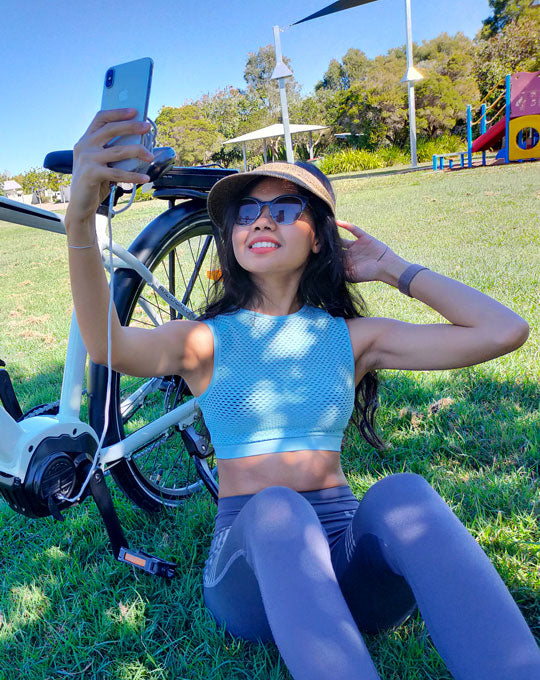 REVER BIKE URBAN ROME - Women's Step Through Electric Bike White/Silver