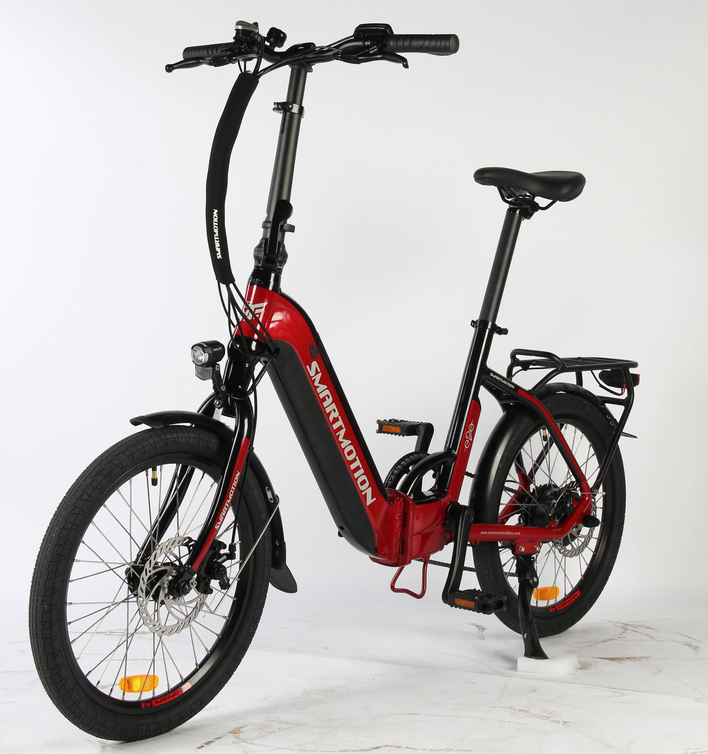 E20 Electric Folding Bikes Red