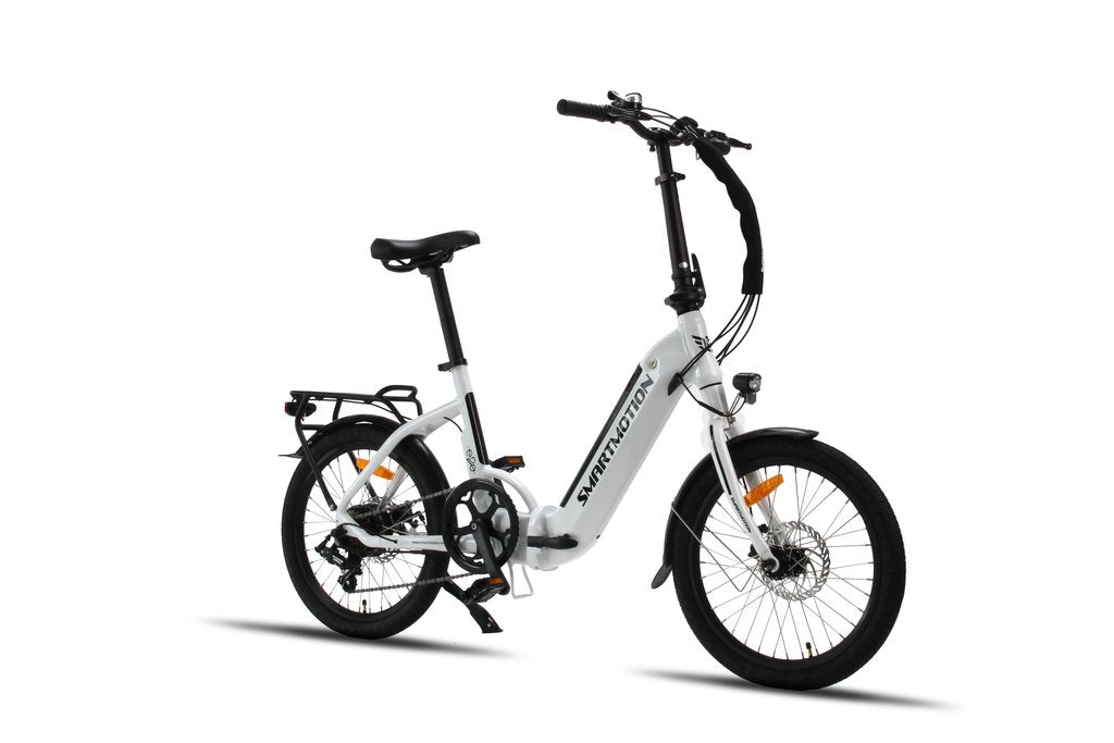 E20 Electric Folding Bikes White