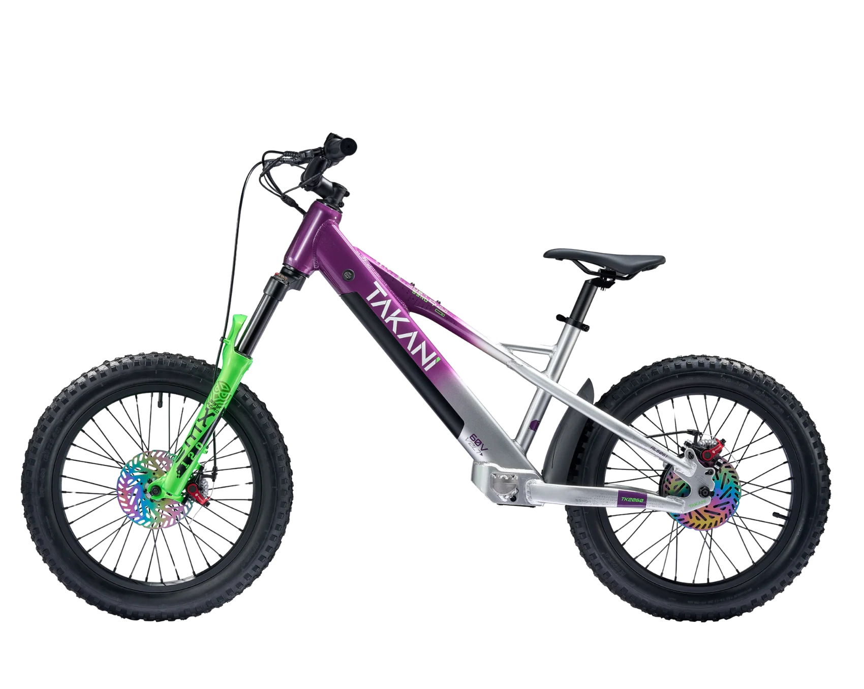TAKANI Electric Balance Bike 20'' - TK2060 Plum Silver