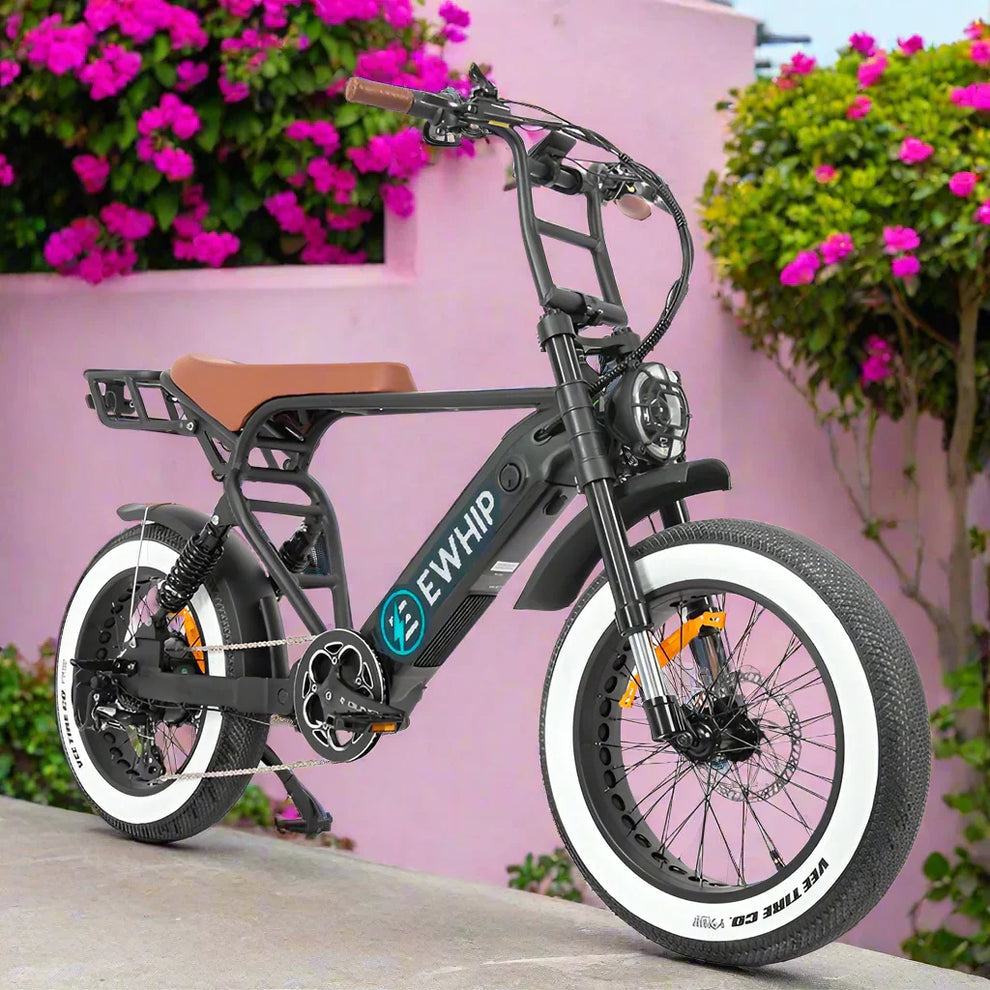 EWHIP THE BOOM | ELECTRIC FAT TYRE BIKE | CAFE RACER