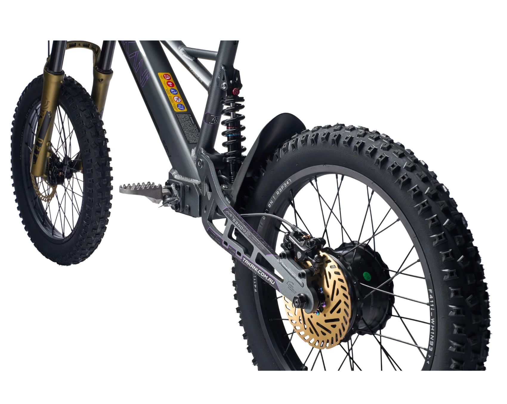 TAKANI Electric Balance Bike 20'' - TK2060-RS Matte charcoal