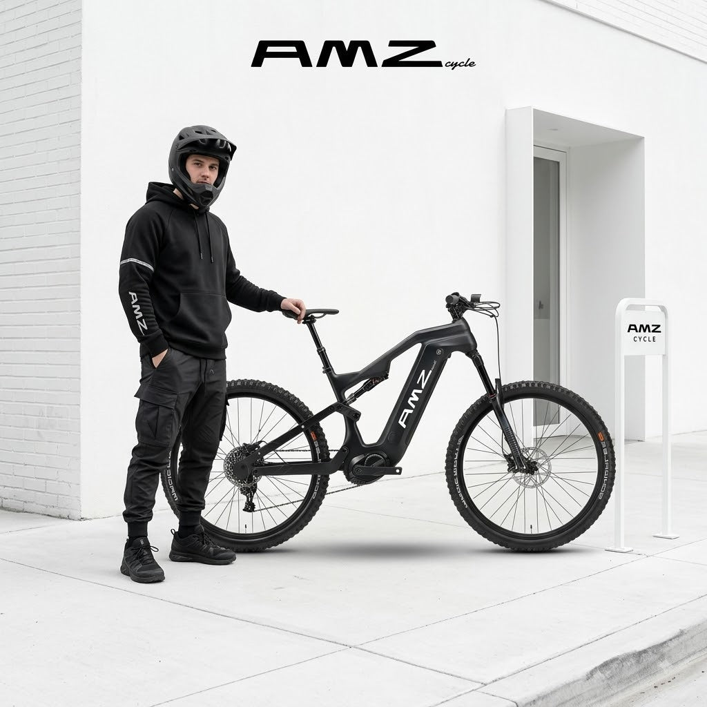AMZ TS2401 - 11 Speed Carbon Fiber Electric Mountain Bike