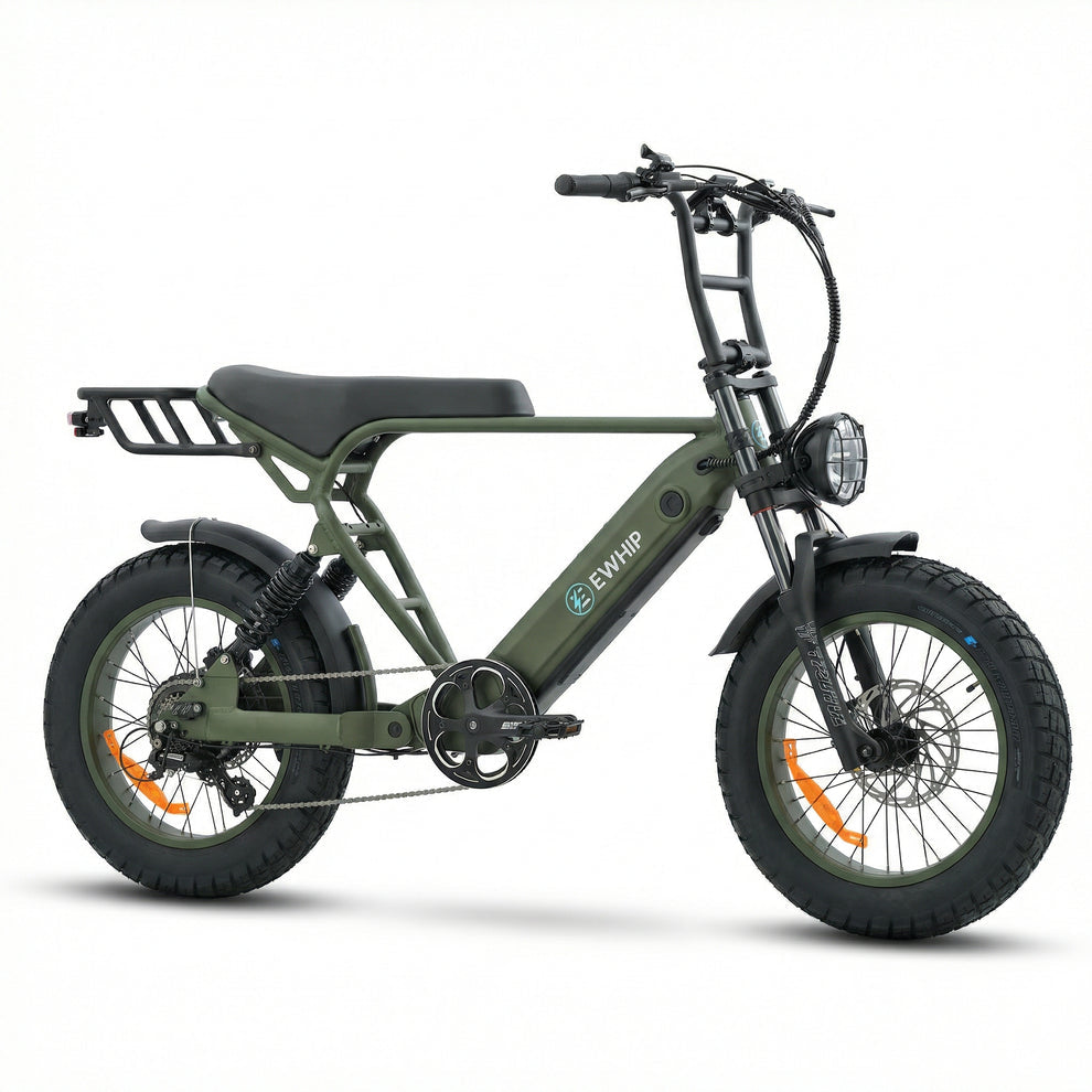 EWHIP THE BOOM | STREET LEGAL FAT TYRE EBIKE | CAFE RACER