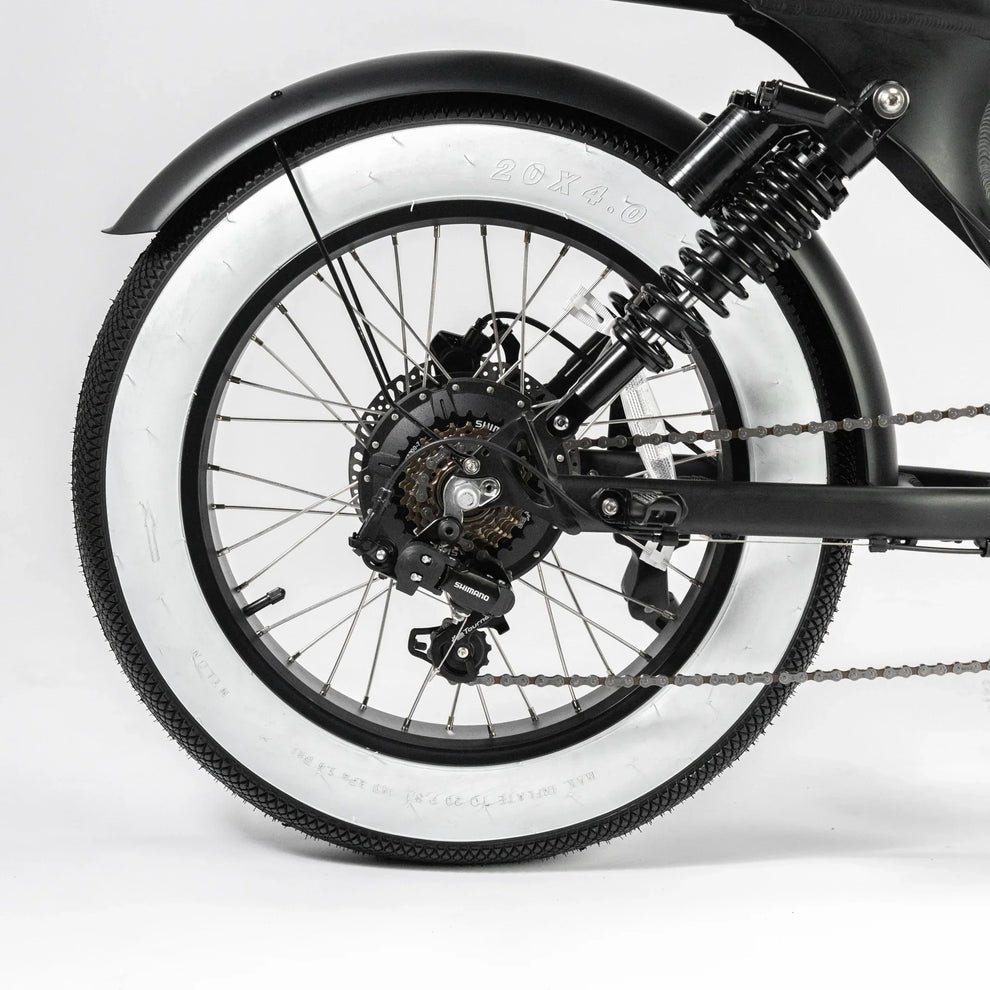 EWHIP THE BOOM | ELECTRIC FAT TYRE BIKE | CAFE RACER
