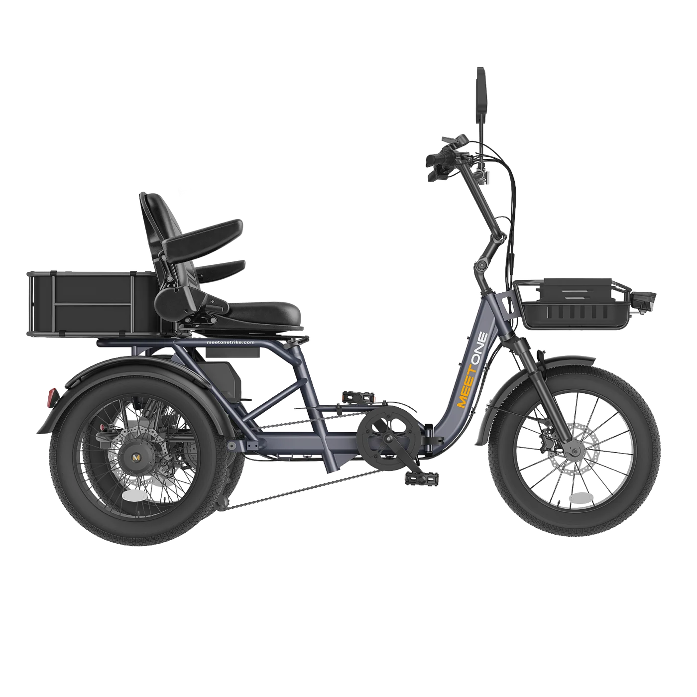 Meet One Breeze 2.0 Full Suspension Folding Electric Trike