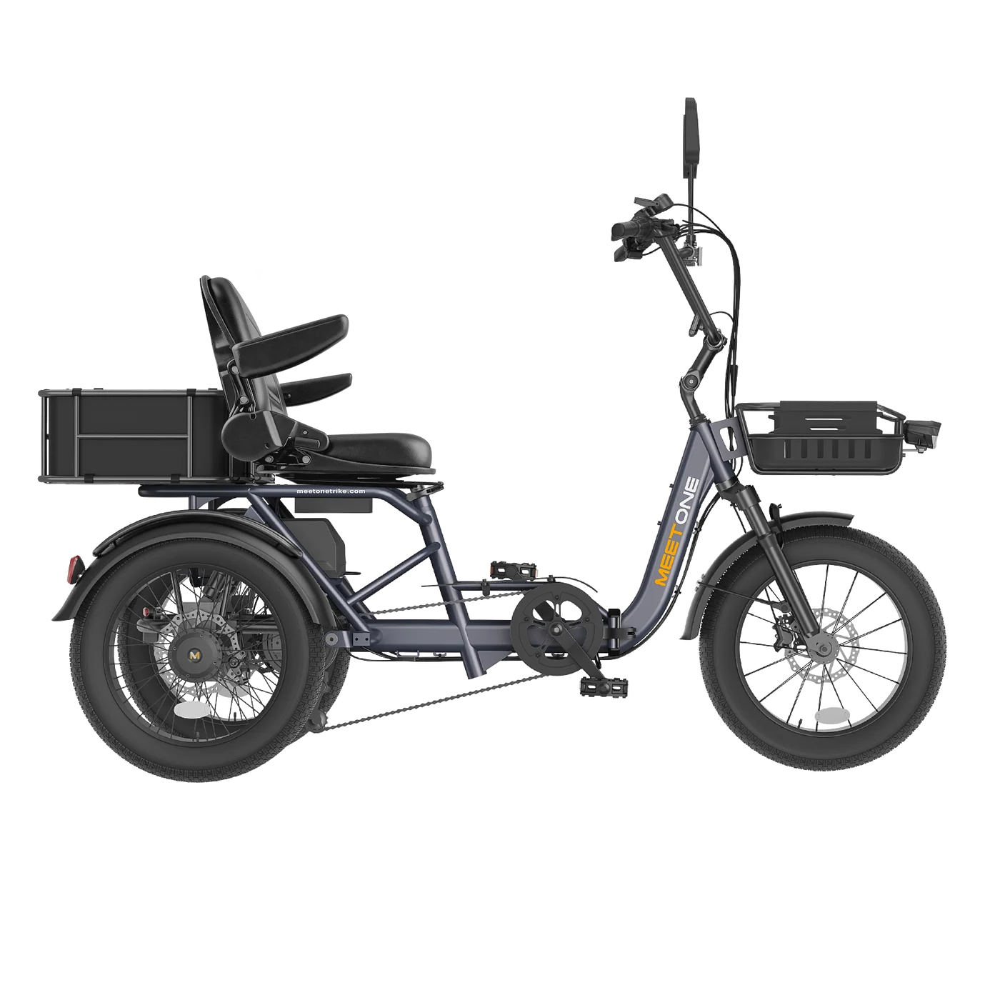 Meet One Breeze  Pro  2.0  Full Suspension Fat Tire ElectricTrike