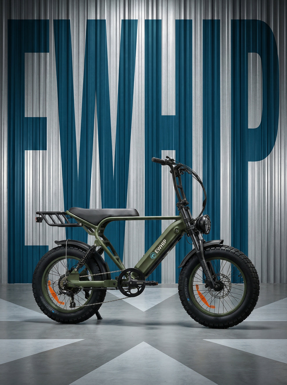 EWHIP THE BOOM | STREET LEGAL FAT TYRE EBIKE | CAFE RACER