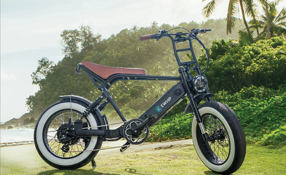 EWHIP THE BOOM | ELECTRIC FAT TYRE BIKE | CAFE RACER