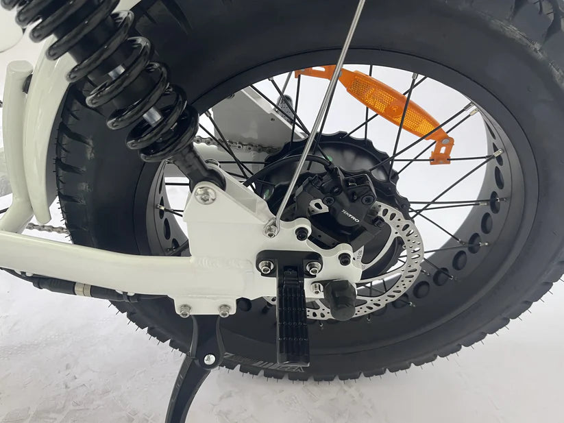EWHIP THE CAPTAIN Electric 1000W E-bike White