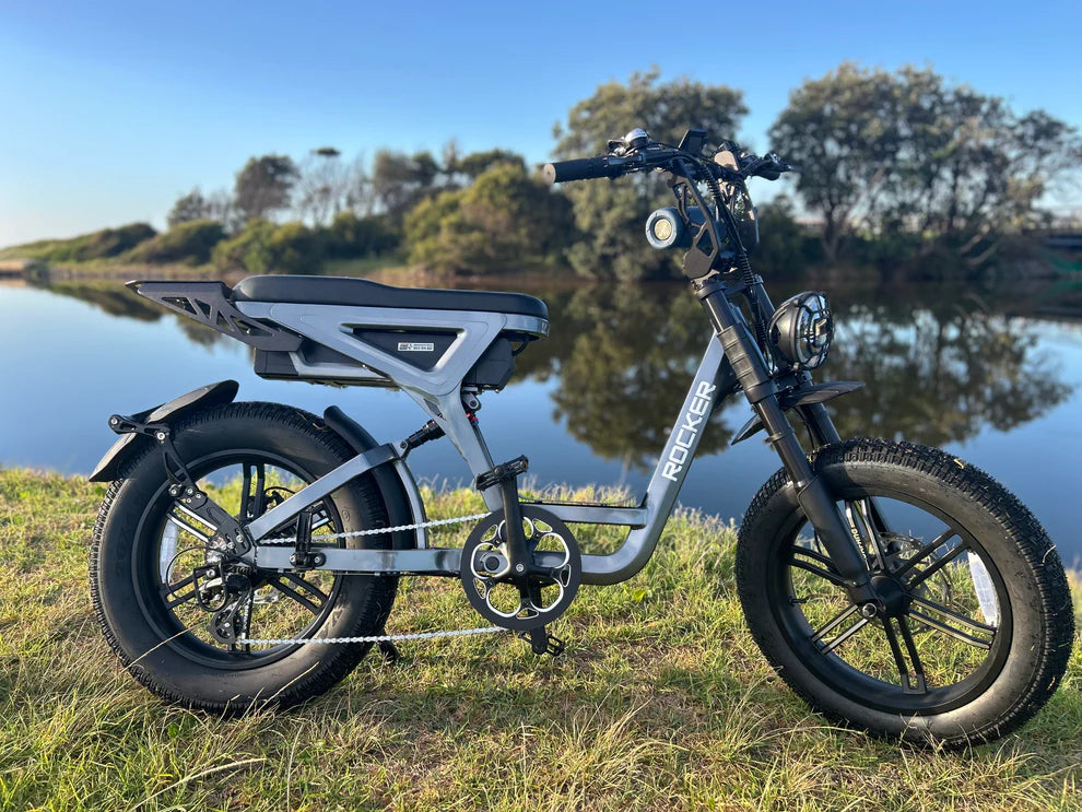 Rocker eBike (Step Thru Grey Gloss)