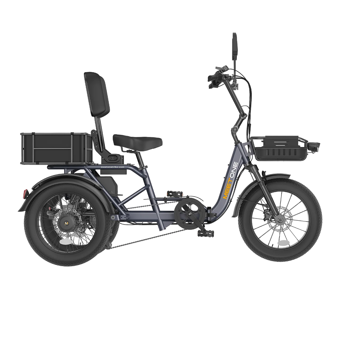 Meet One Breeze 2.0 Full Suspension Folding Electric Trike