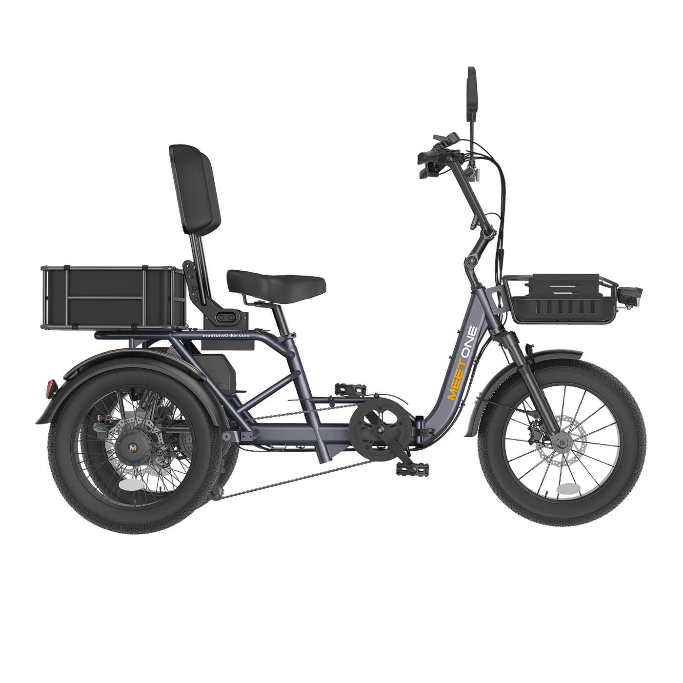 Meet One Breeze  Pro  2.0  Full Suspension Fat Tire ElectricTrike