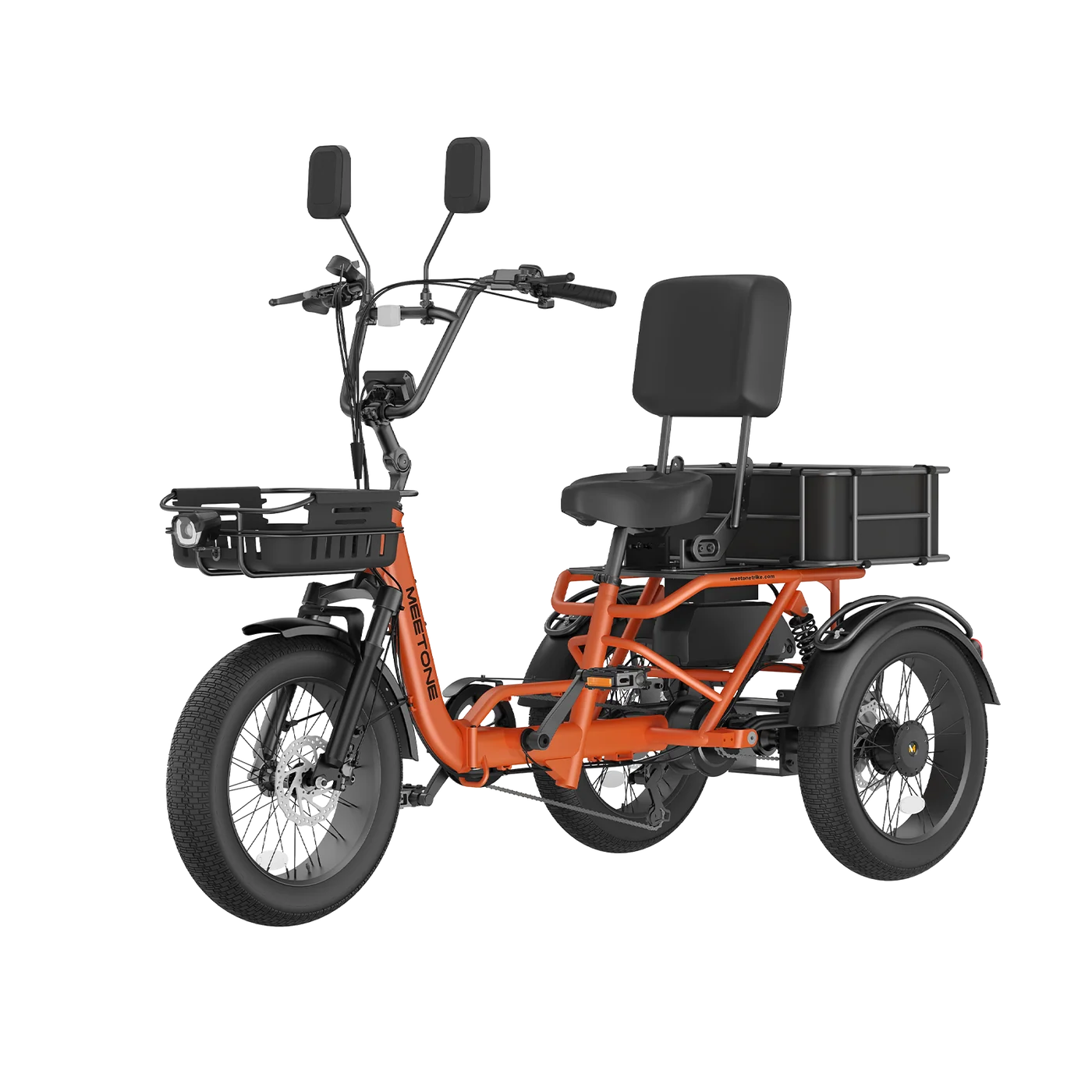 Meet One Breeze  Pro  2.0  Full Suspension Fat Tire ElectricTrike