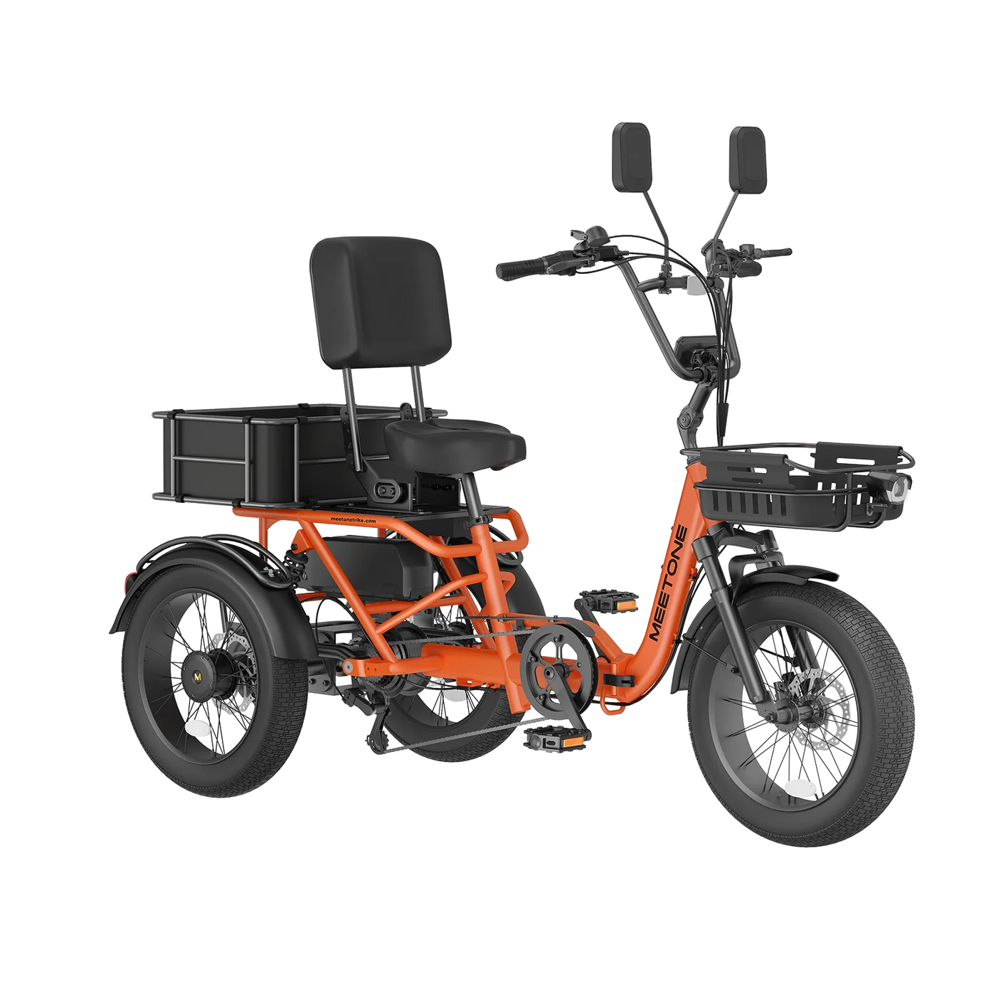 Meet One Breeze  Pro  2.0  Full Suspension Fat Tire ElectricTrike