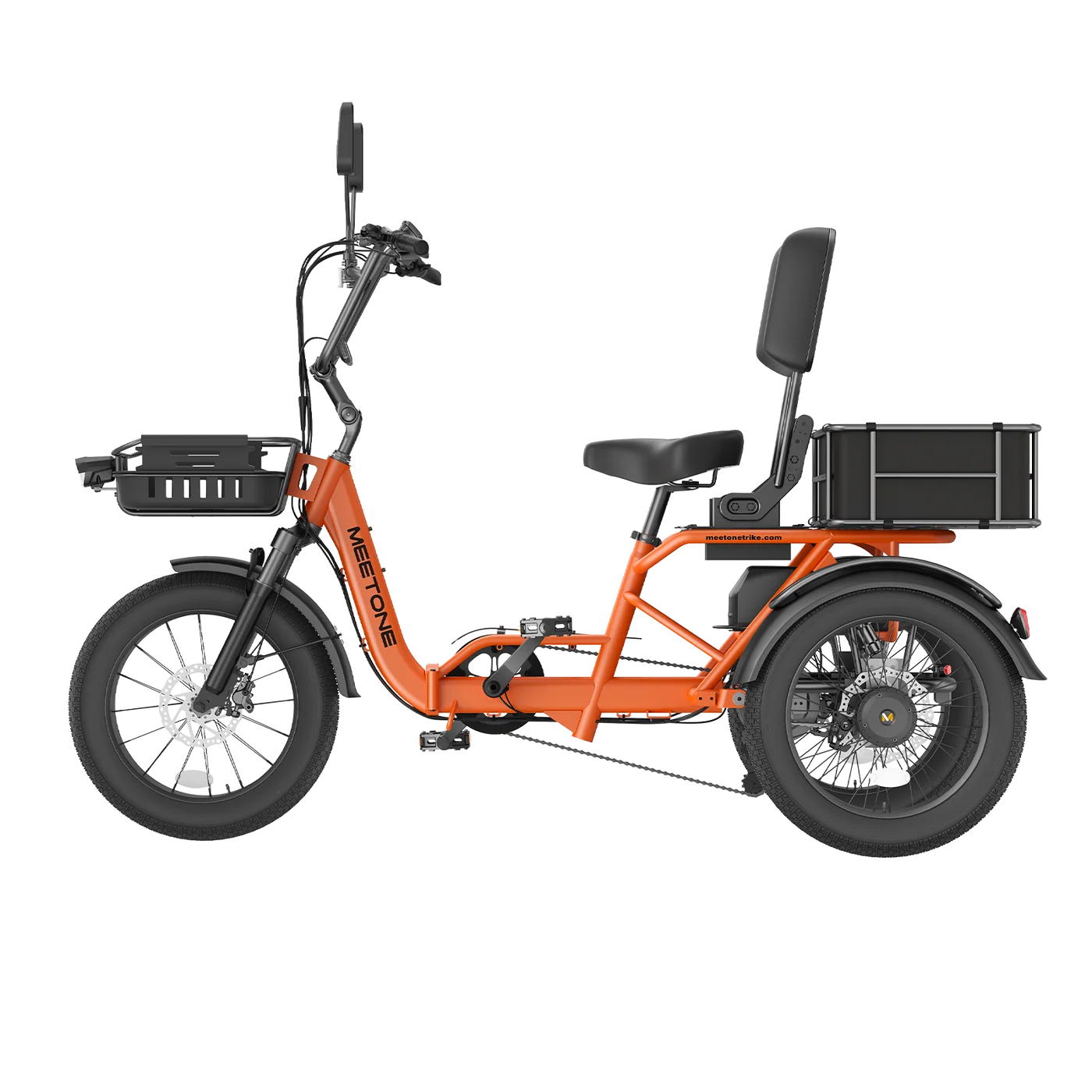 Meet One Breeze  Pro  2.0  Full Suspension Fat Tire ElectricTrike