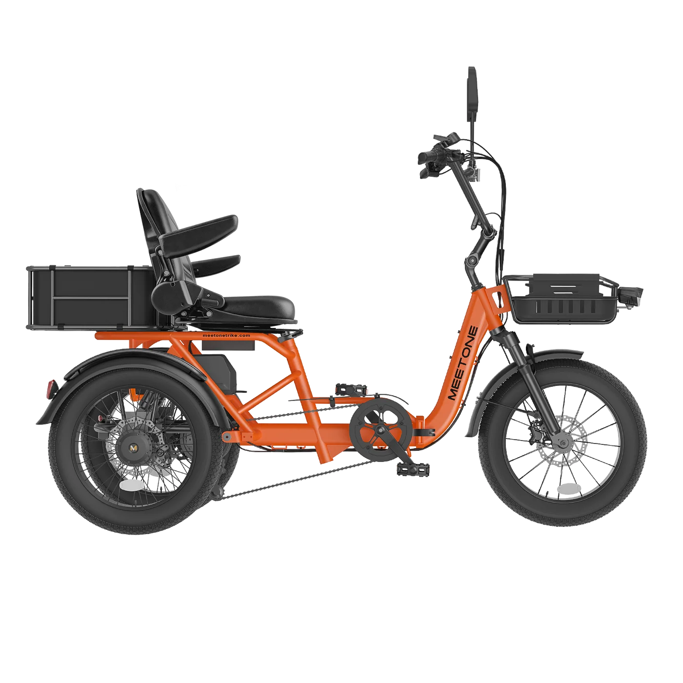 Meet One Breeze  Pro  2.0  Full Suspension Fat Tire ElectricTrike