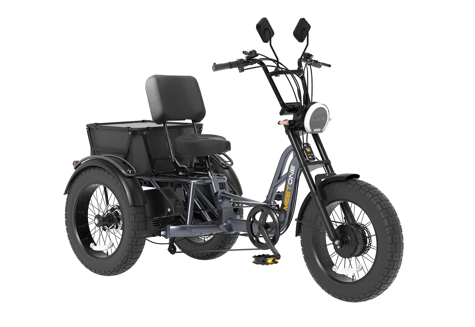 Meet One Tour Dual Motor Dual Battery Electric Trike