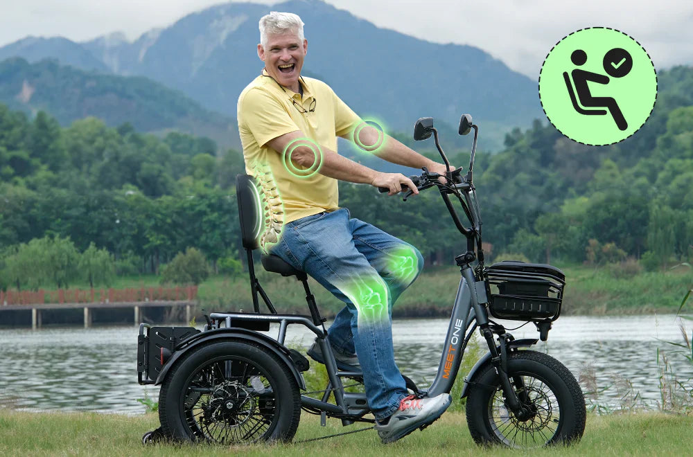 Meet One Breeze Pro Fat Tire Electric Trike