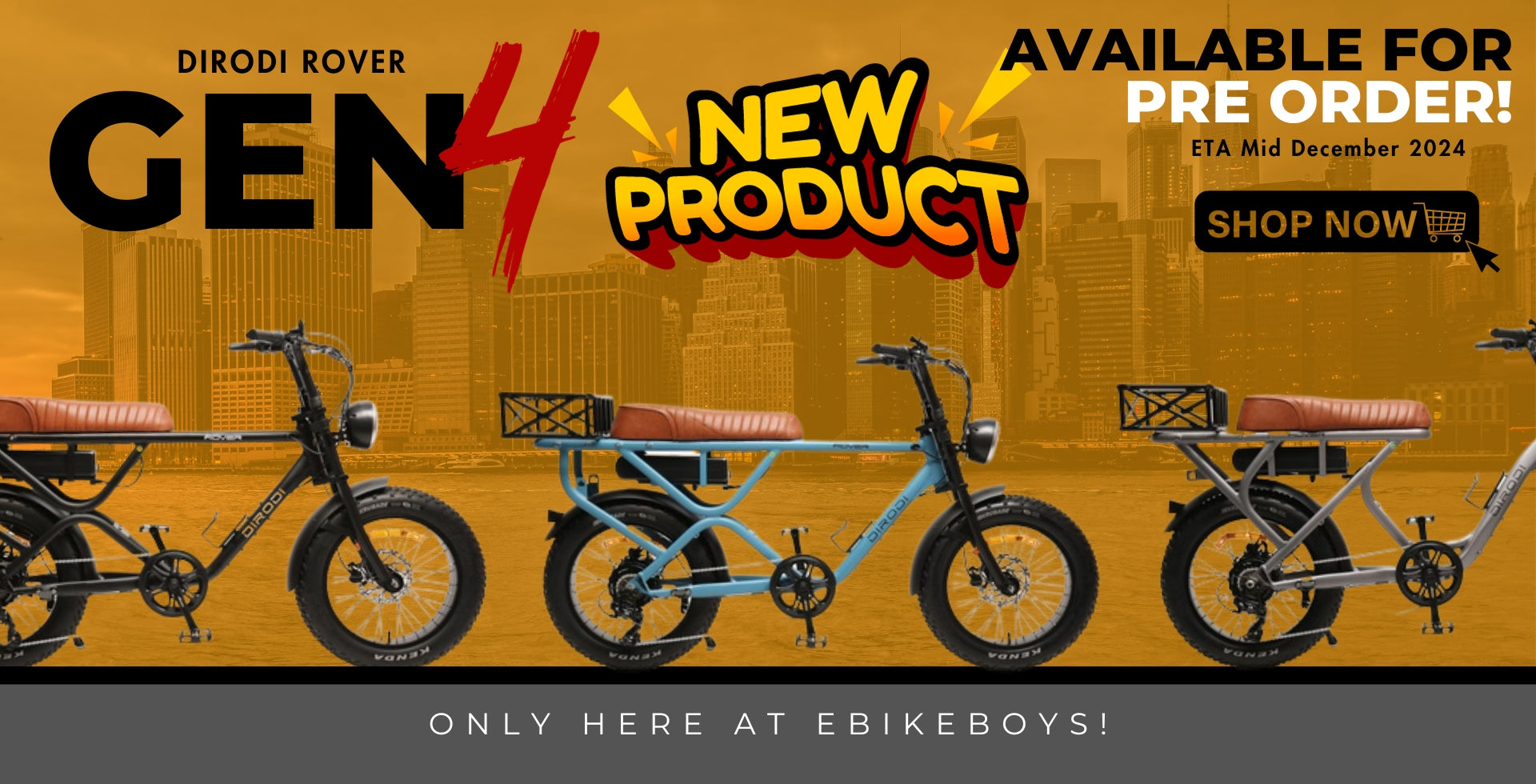 Diroidi New 2024 Best Electric Bikes in Australia | EbikeBoys