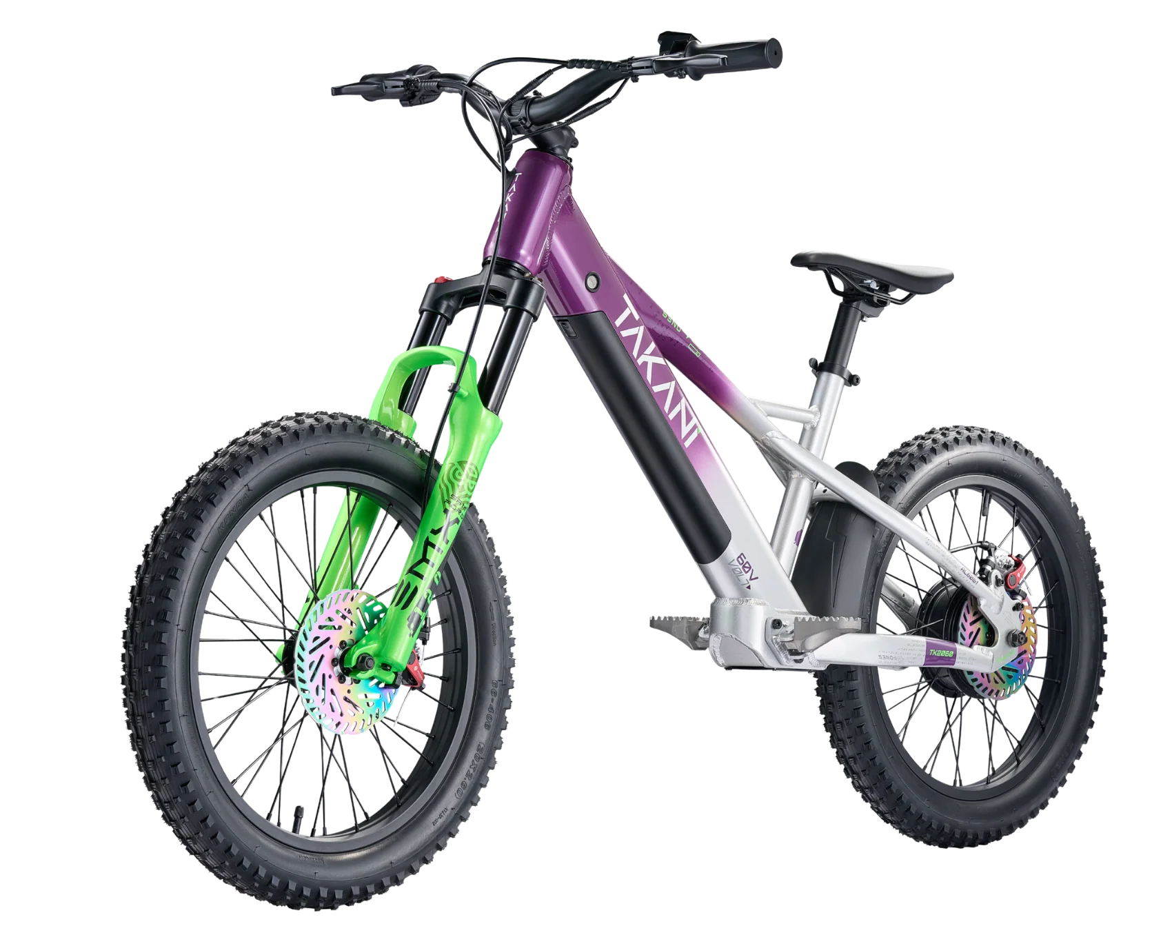 TAKANI Electric Balance Bike 20'' - TK2060 Plum Silver