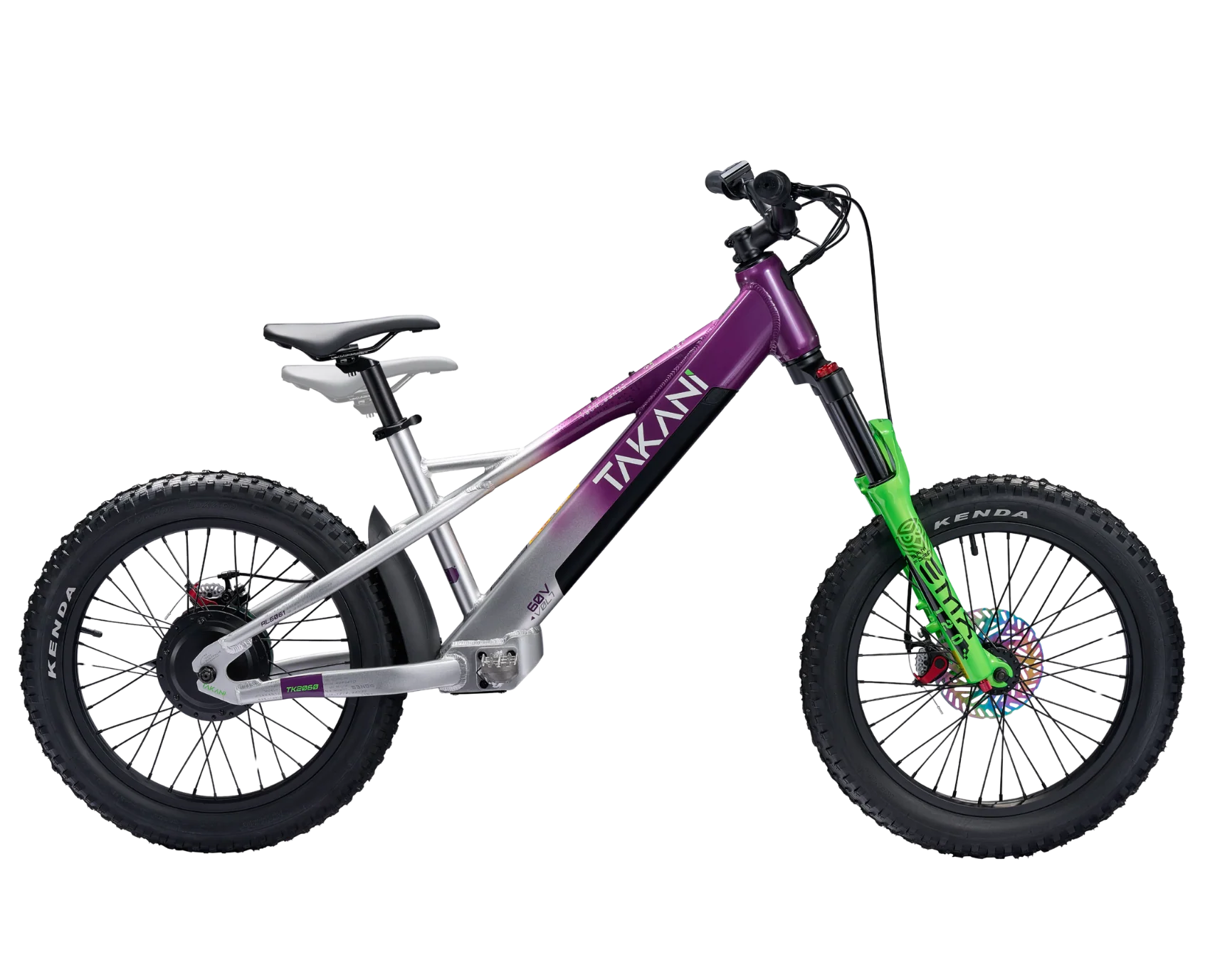 TAKANI Electric Balance Bike 20'' - TK2060 Plum Silver