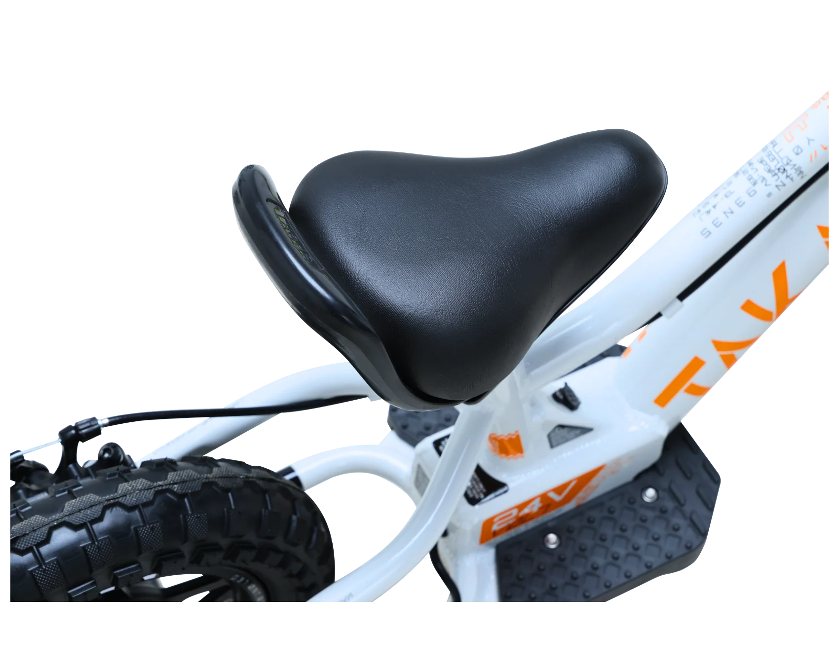 Takani Electric Balance Bike 12'' - TK1224-RS White Orange