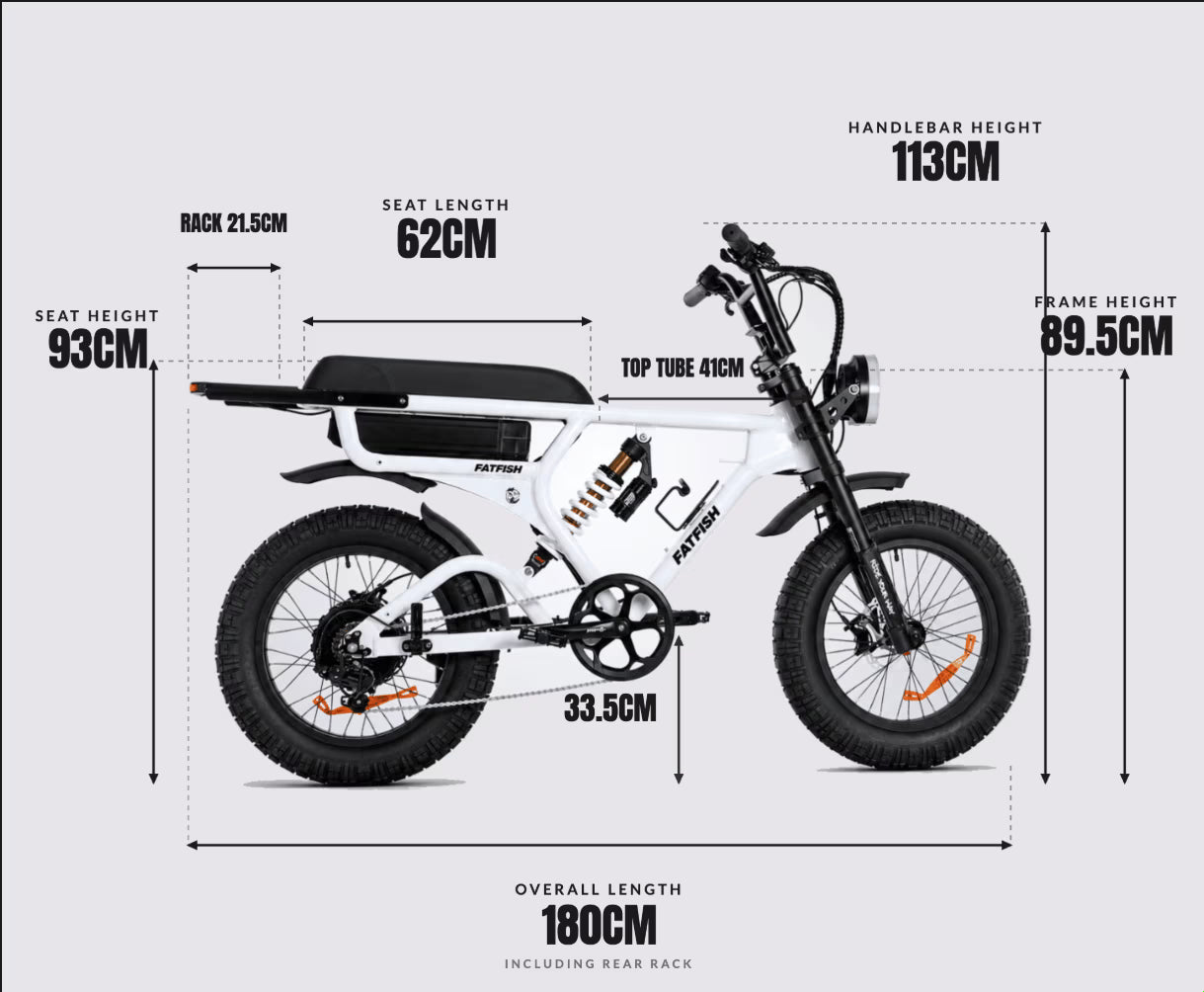 Fatfish Grime EN15194 Certified Limited Edition Fat Tyre E-Bike