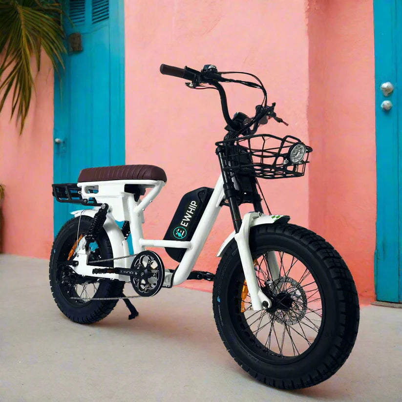 EWHIP THE CAPTAIN Electric 1000W E-bike White