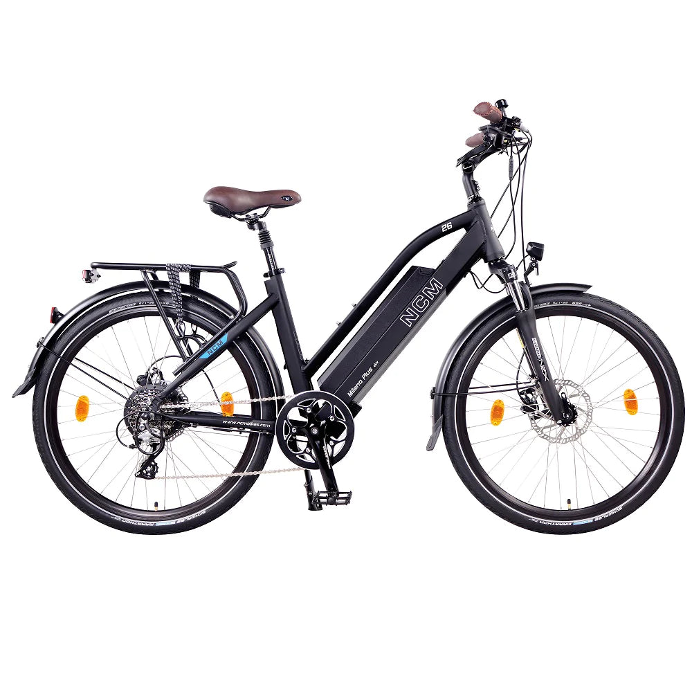 NCM Milano Plus Trekking E-Bike, City-Bike, 250W, 48V 16Ah 768Wh Battery
