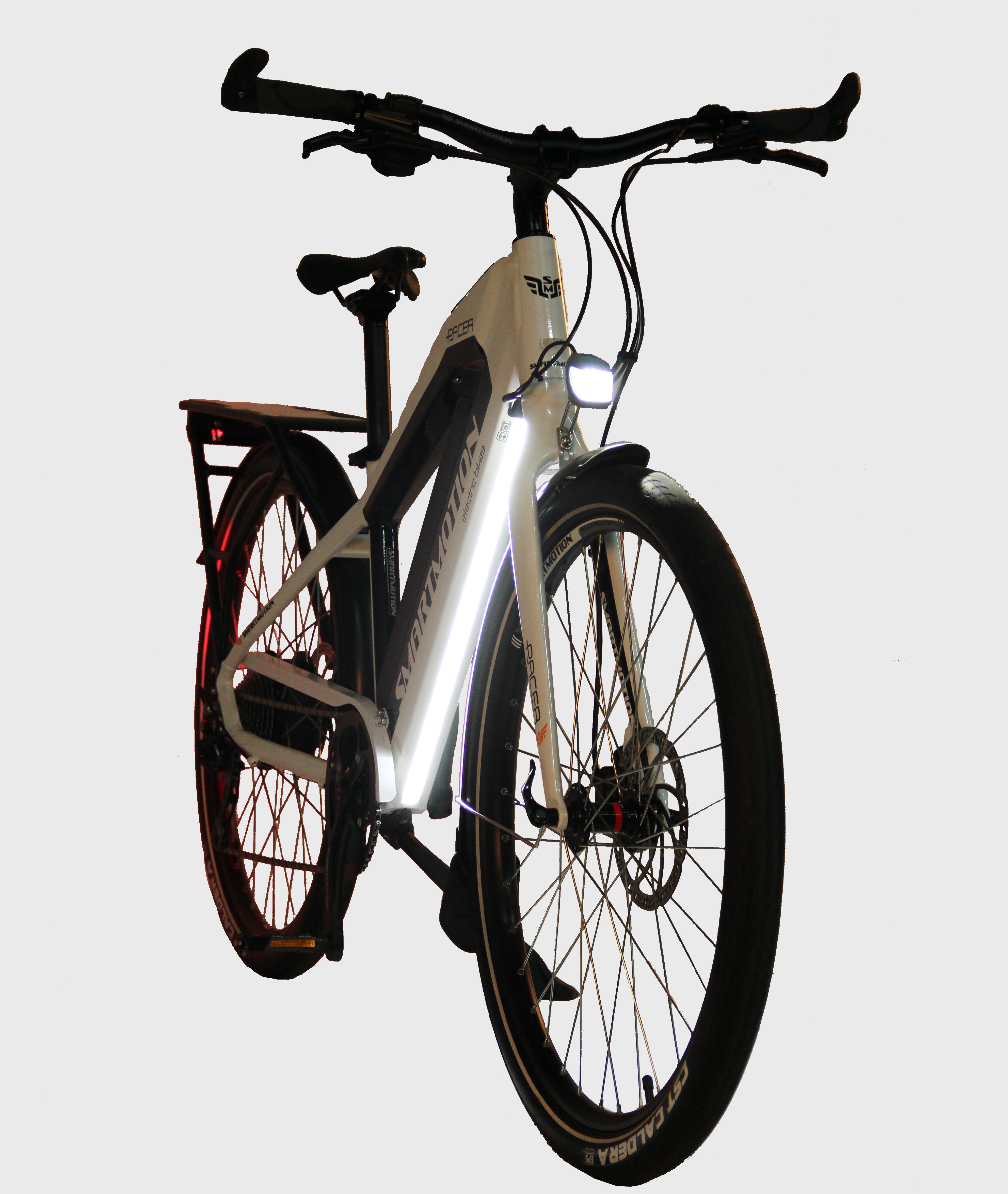 Smartmotion Pacer 12.8 AH WHITE COLOR | Ebikeboys